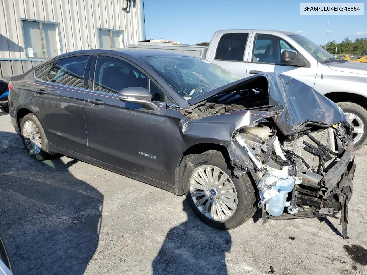 3FA6P0LU4ER348854 2014 Ford Fusion Se Hybrid