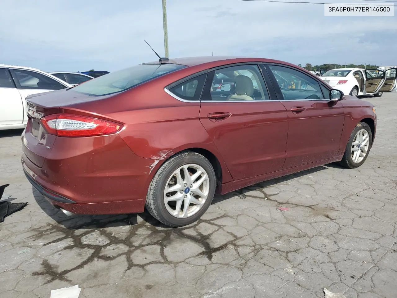 3FA6P0H77ER146500 2014 Ford Fusion Se