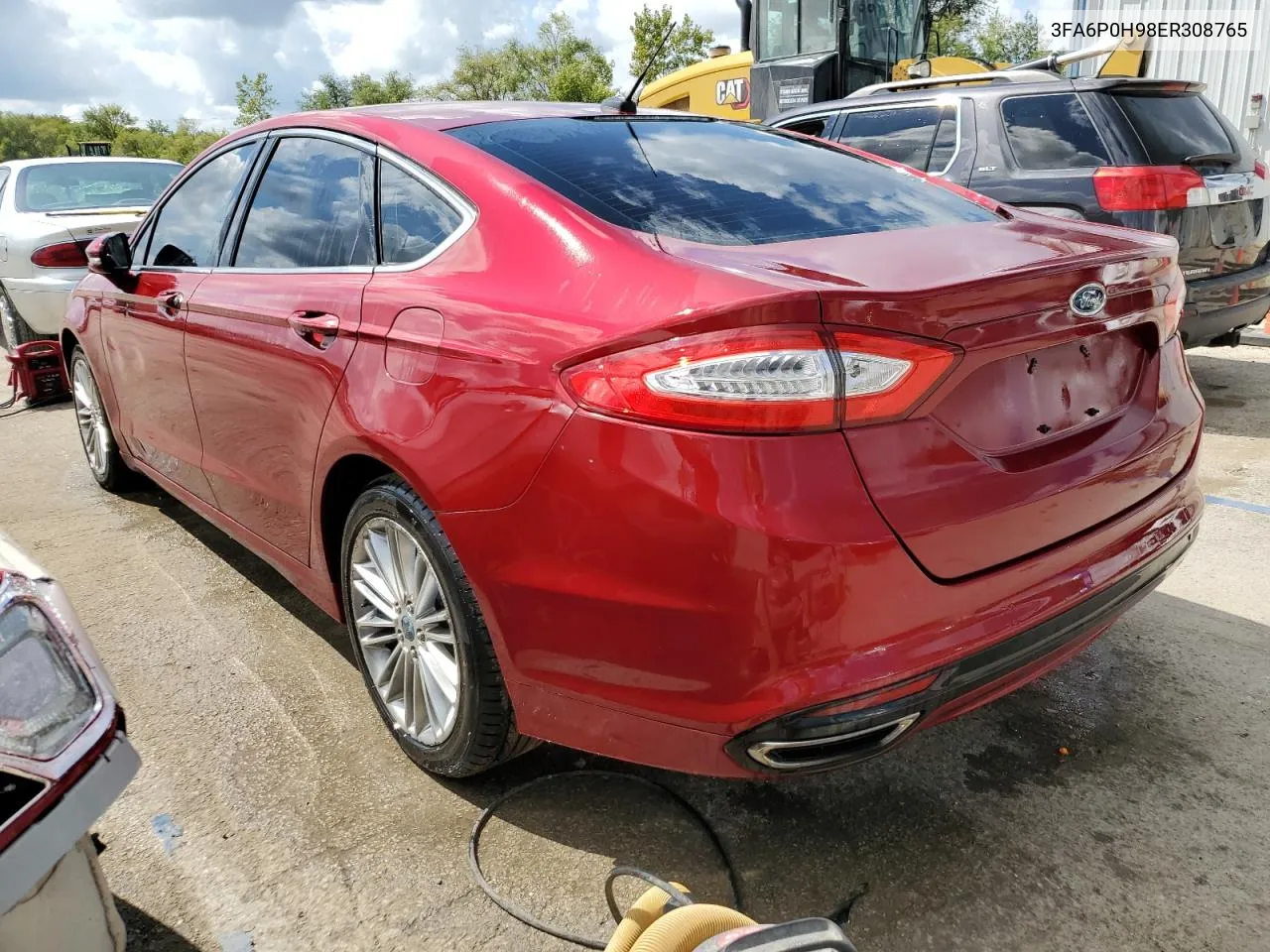 2014 Ford Fusion Se VIN: 3FA6P0H98ER308765 Lot: 69990674