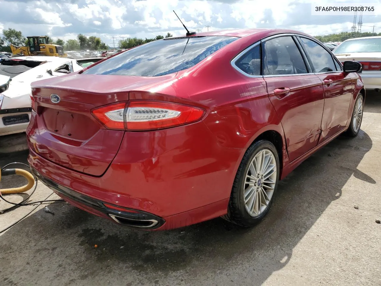 3FA6P0H98ER308765 2014 Ford Fusion Se