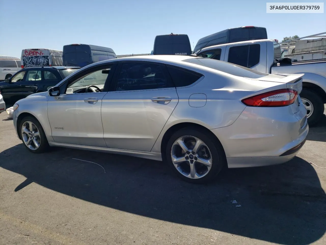 2014 Ford Fusion Se Hybrid VIN: 3FA6P0LU0ER379759 Lot: 70135984