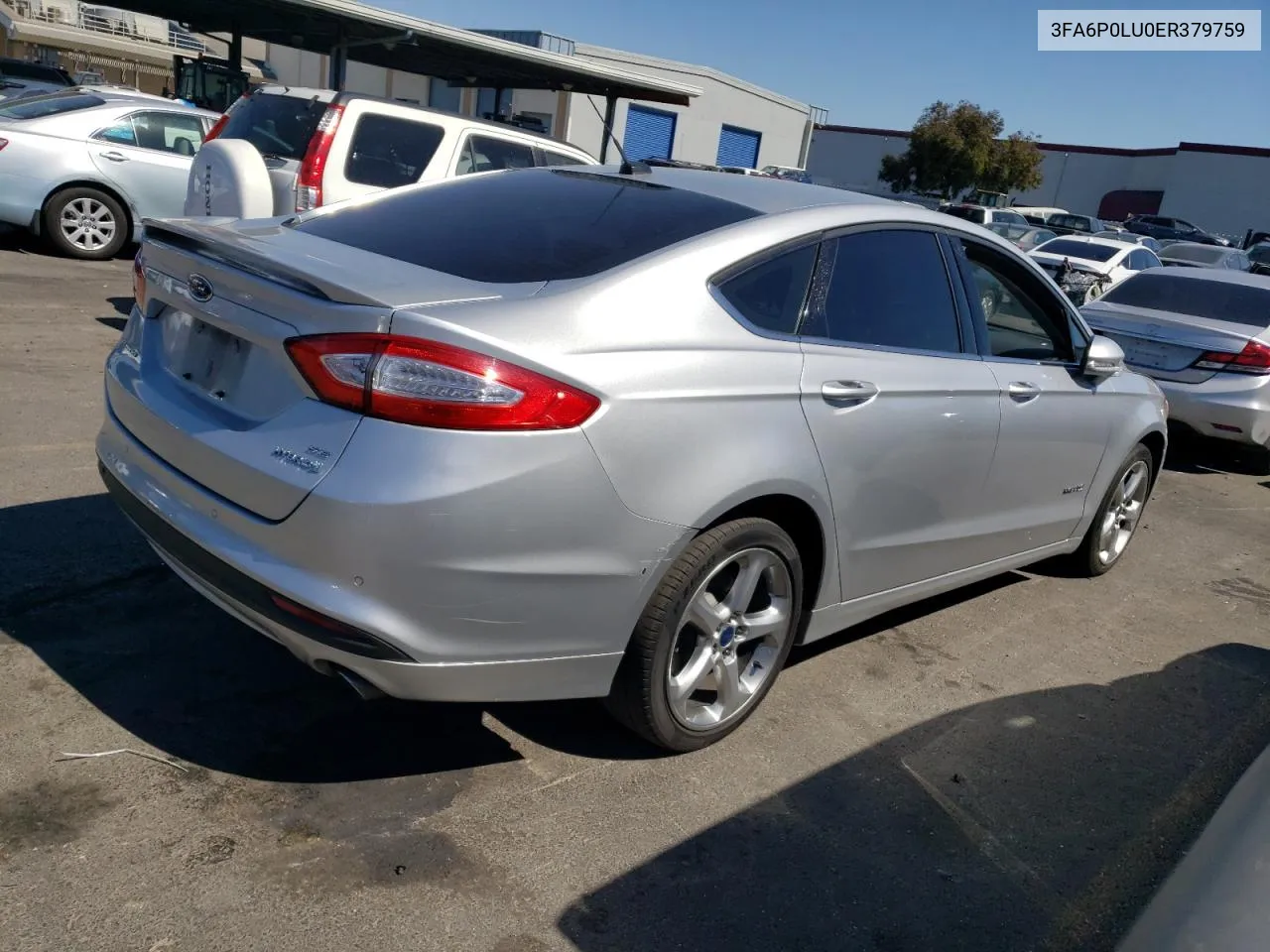 2014 Ford Fusion Se Hybrid VIN: 3FA6P0LU0ER379759 Lot: 70135984