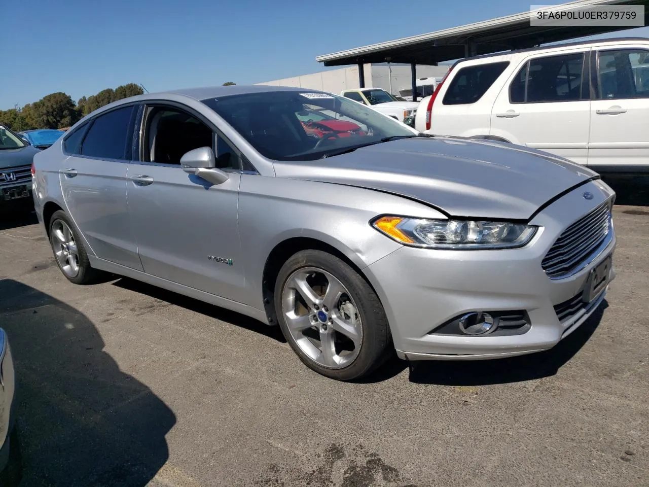 2014 Ford Fusion Se Hybrid VIN: 3FA6P0LU0ER379759 Lot: 70135984