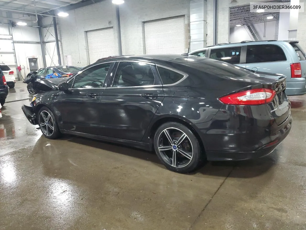 2014 Ford Fusion Se VIN: 3FA6P0HD3ER366089 Lot: 70191674