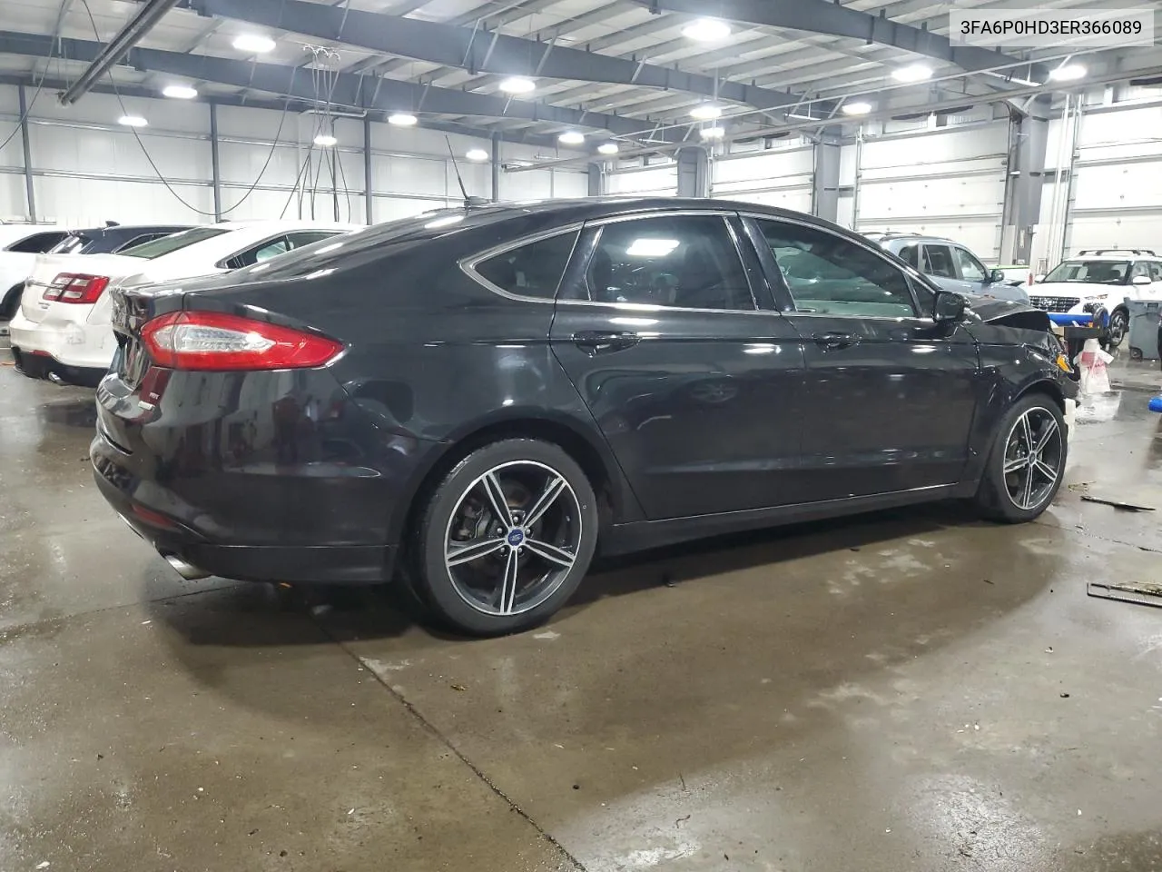 2014 Ford Fusion Se VIN: 3FA6P0HD3ER366089 Lot: 70191674