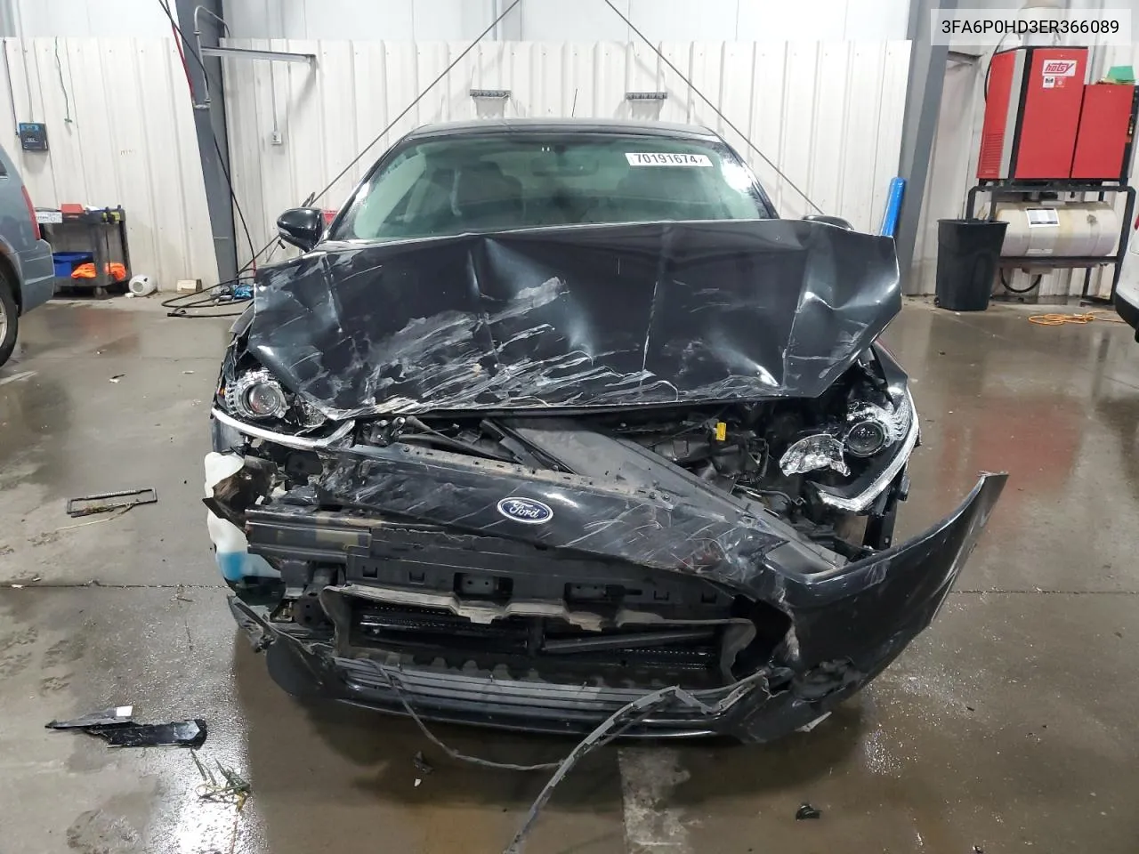 3FA6P0HD3ER366089 2014 Ford Fusion Se