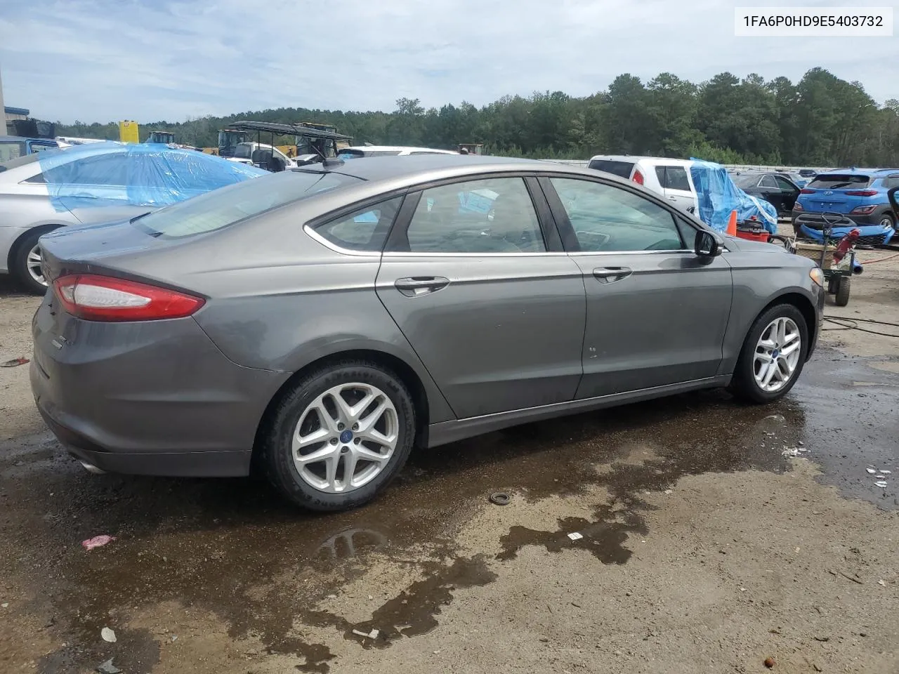 2014 Ford Fusion Se VIN: 1FA6P0HD9E5403732 Lot: 70192694