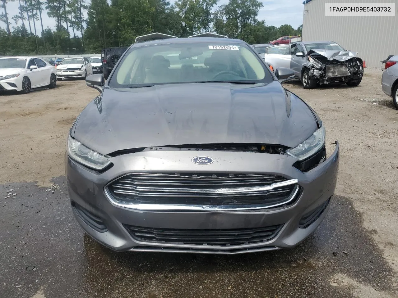 1FA6P0HD9E5403732 2014 Ford Fusion Se