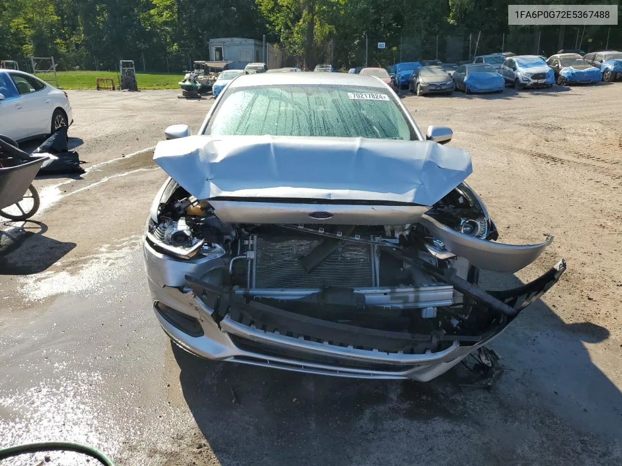 1FA6P0G72E5367488 2014 Ford Fusion S