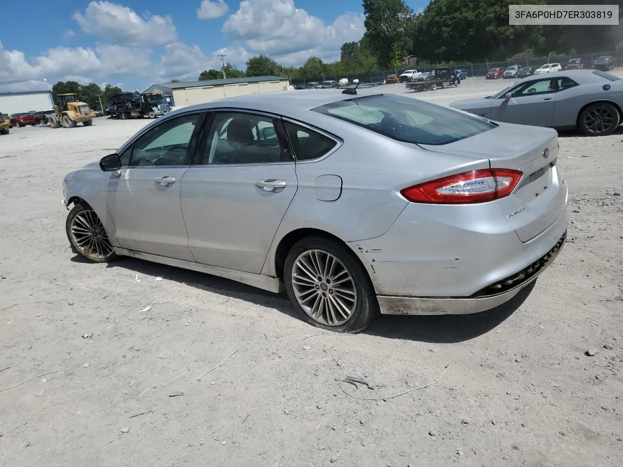 2014 Ford Fusion Se VIN: 3FA6P0HD7ER303819 Lot: 70231664