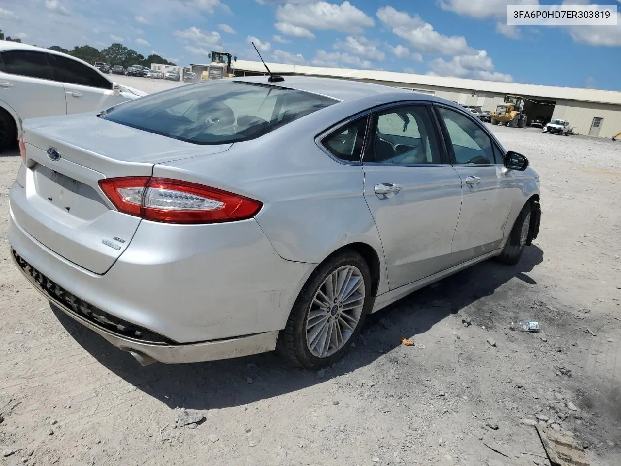 2014 Ford Fusion Se VIN: 3FA6P0HD7ER303819 Lot: 70231664