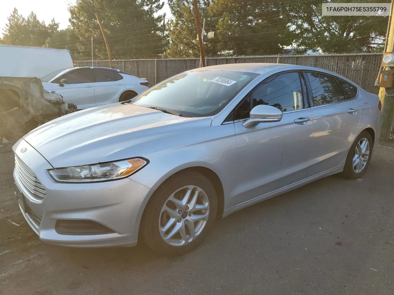 2014 Ford Fusion Se VIN: 1FA6P0H75E5355799 Lot: 70286964