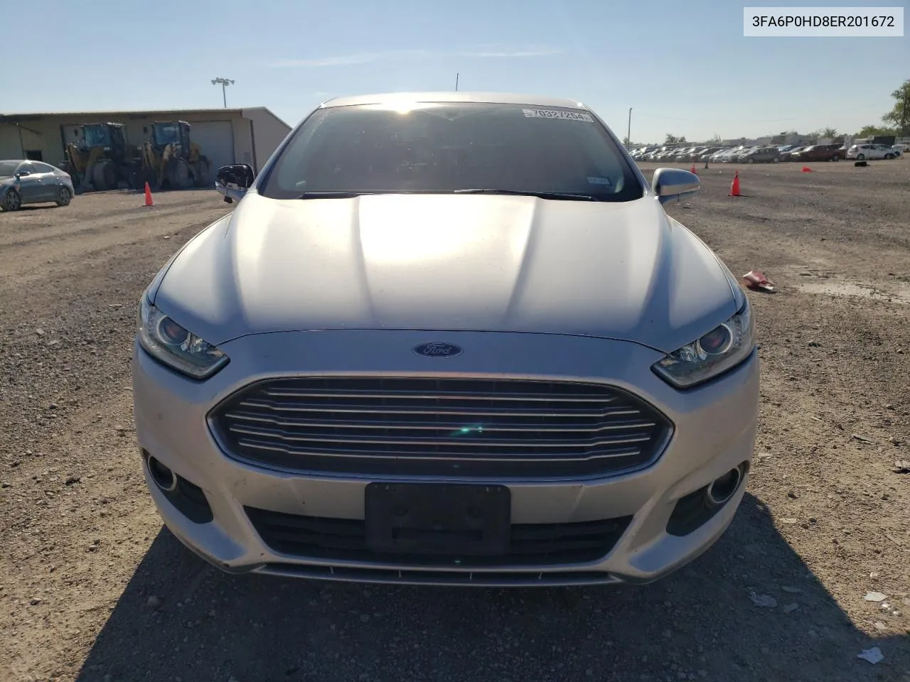 3FA6P0HD8ER201672 2014 Ford Fusion Se