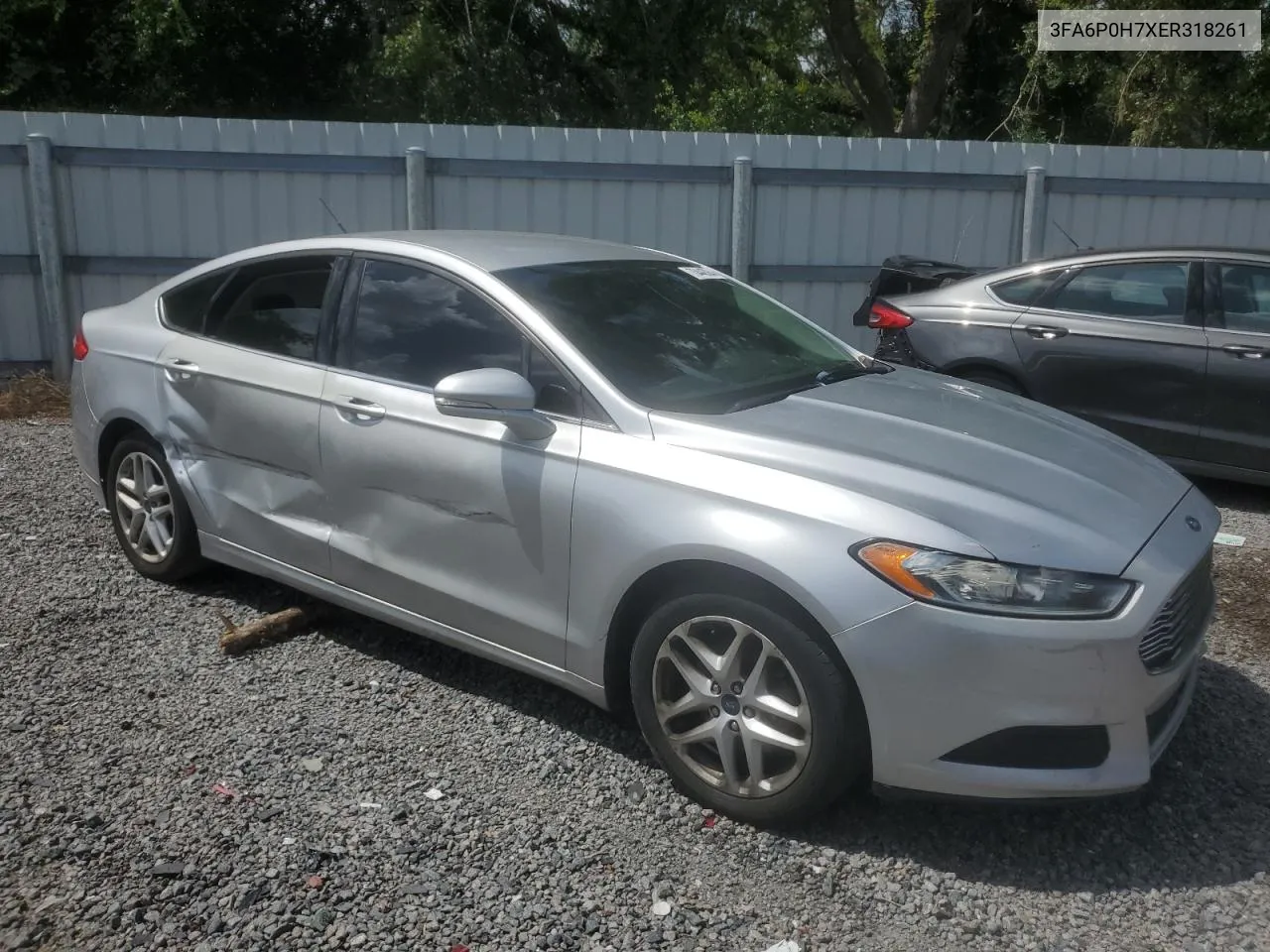 2014 Ford Fusion Se VIN: 3FA6P0H7XER318261 Lot: 70446364