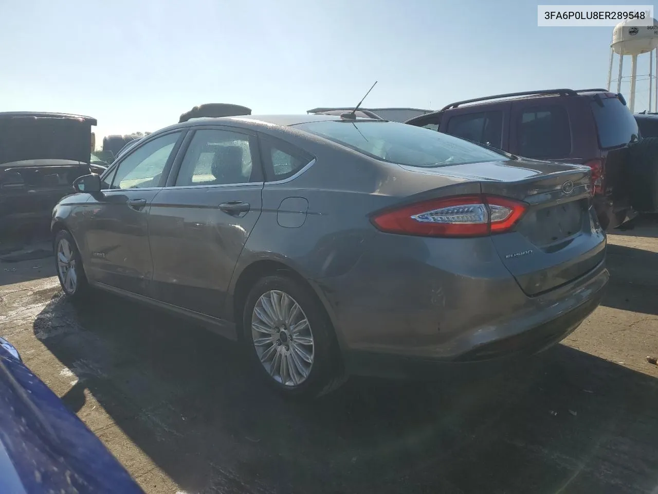 3FA6P0LU8ER289548 2014 Ford Fusion Se Hybrid