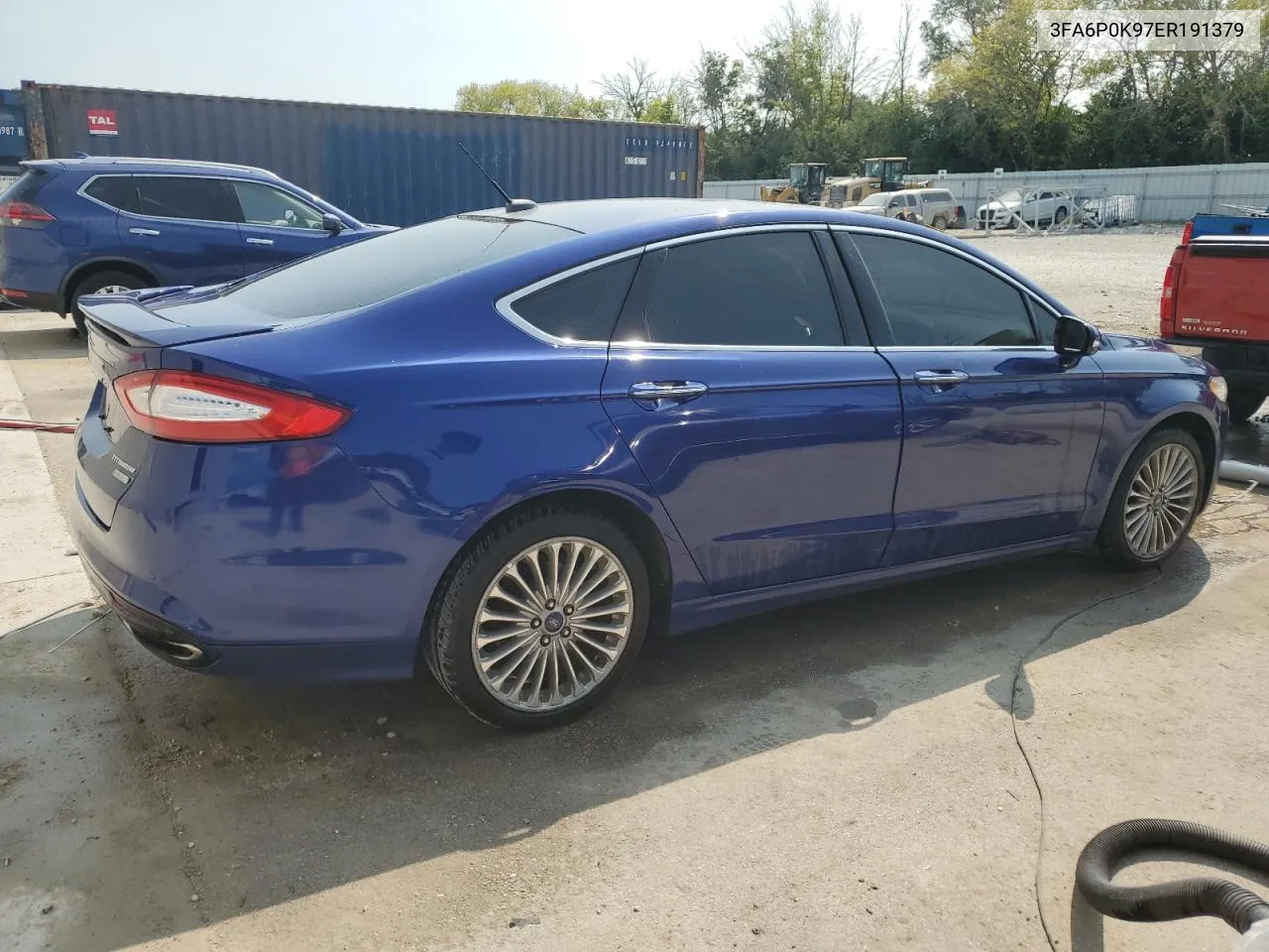 3FA6P0K97ER191379 2014 Ford Fusion Titanium