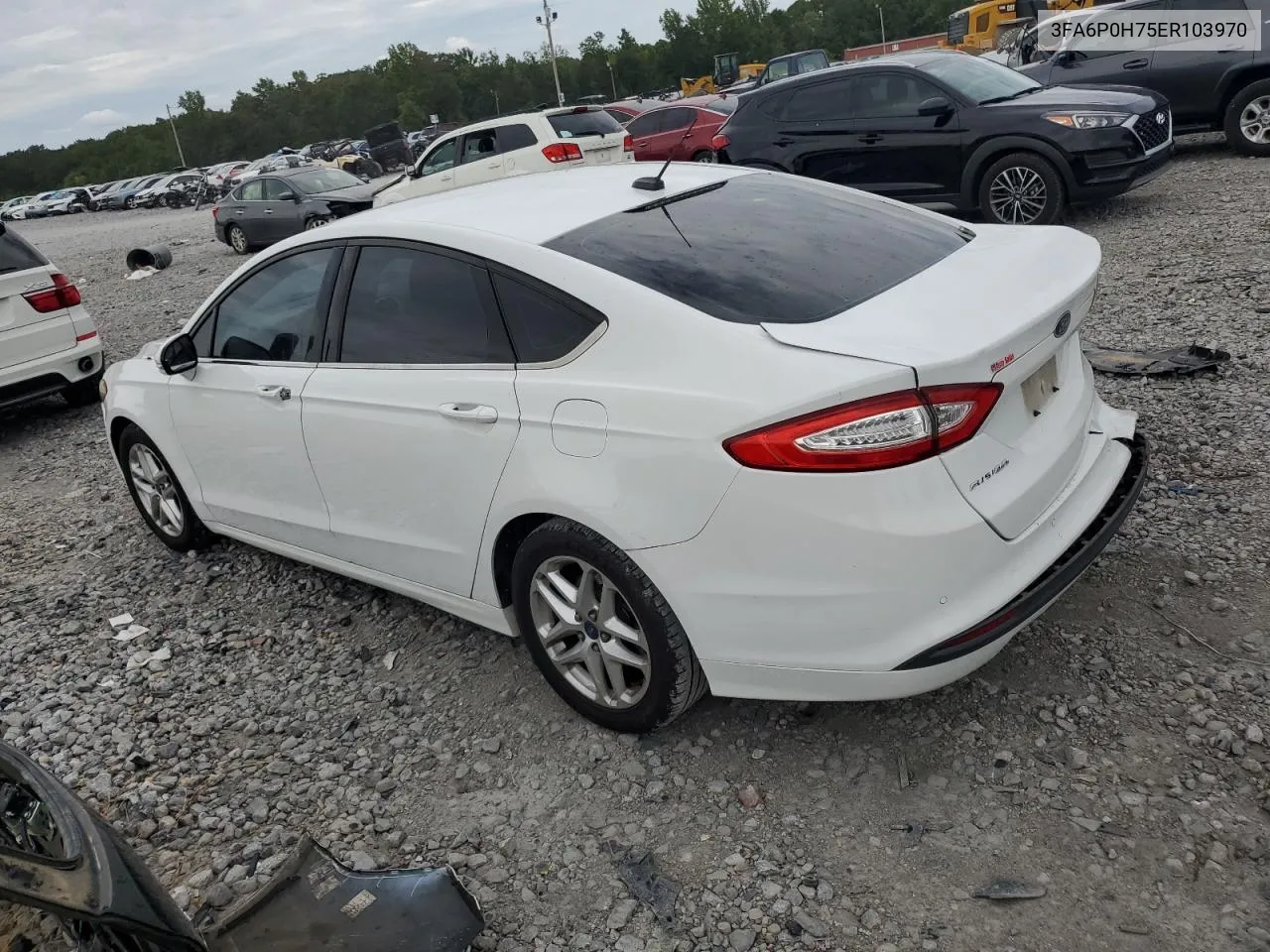 2014 Ford Fusion Se VIN: 3FA6P0H75ER103970 Lot: 70583684