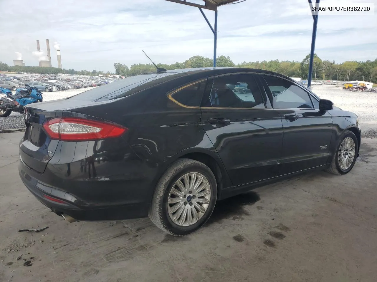 2014 Ford Fusion Se Phev VIN: 3FA6P0PU7ER382720 Lot: 70584664