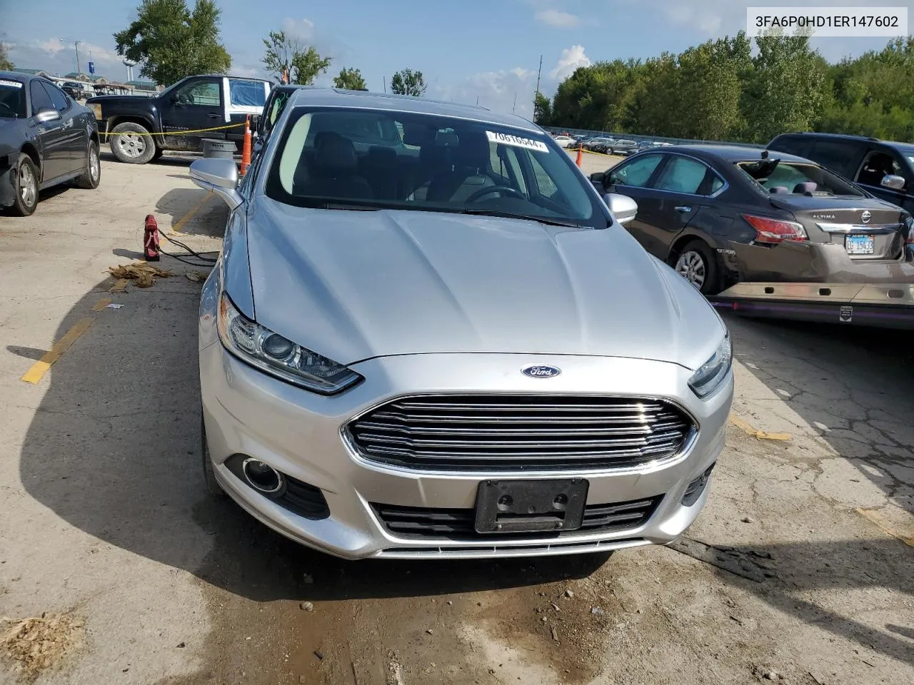 3FA6P0HD1ER147602 2014 Ford Fusion Se