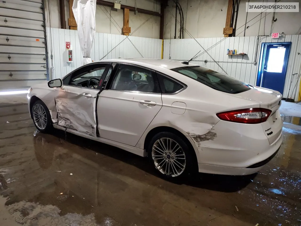 2014 Ford Fusion Se VIN: 3FA6P0HD9ER210218 Lot: 70852424