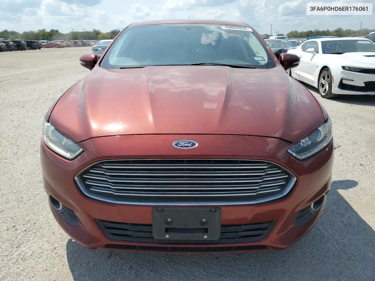 3FA6P0HD6ER176061 2014 Ford Fusion Se