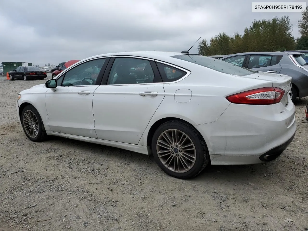 2014 Ford Fusion Se VIN: 3FA6P0H95ER178492 Lot: 70895104