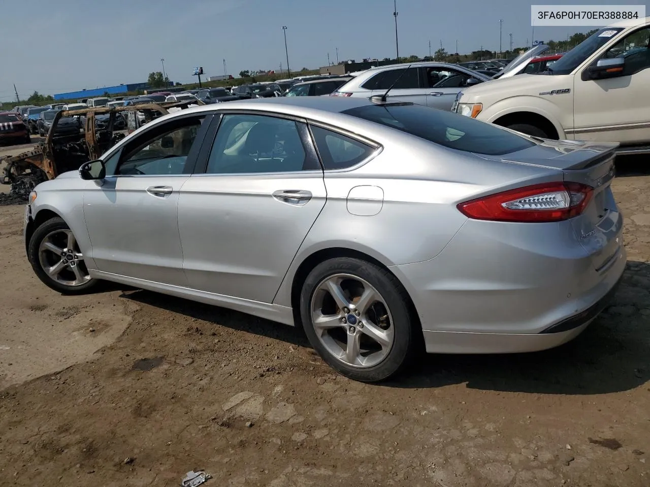 3FA6P0H70ER388884 2014 Ford Fusion Se