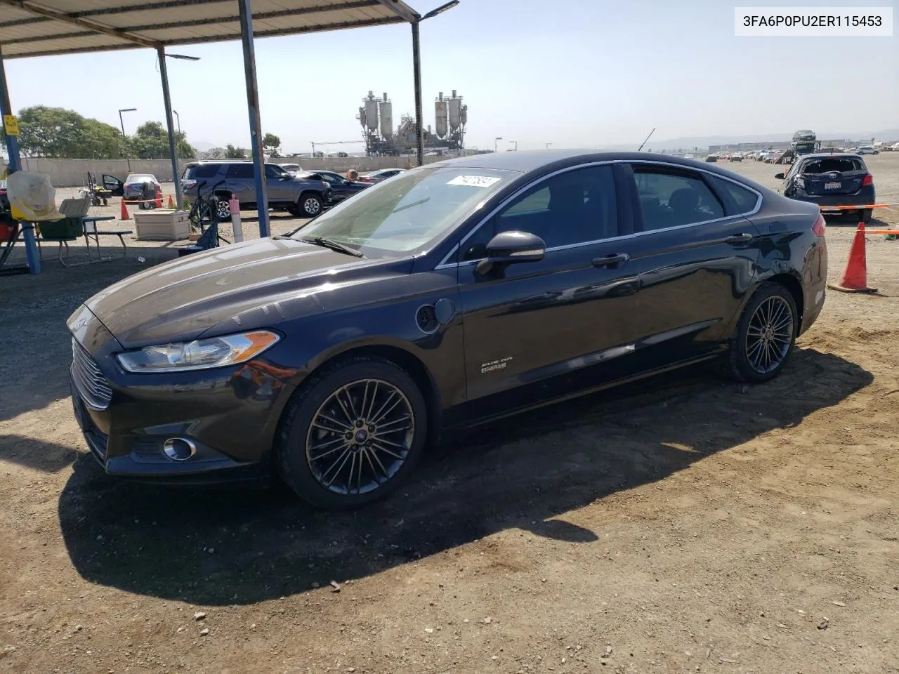 3FA6P0PU2ER115453 2014 Ford Fusion Se Phev