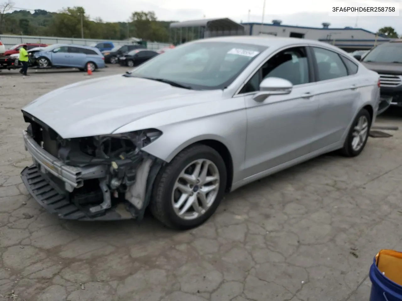 3FA6P0HD6ER258758 2014 Ford Fusion Se