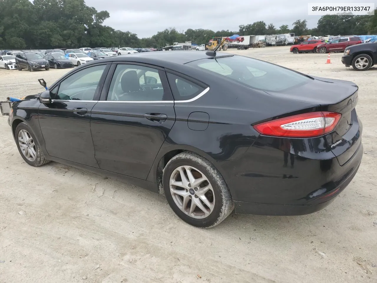 2014 Ford Fusion Se VIN: 3FA6P0H79ER133747 Lot: 71745014