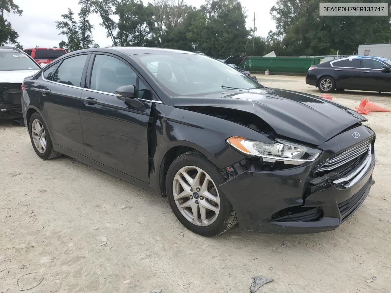 2014 Ford Fusion Se VIN: 3FA6P0H79ER133747 Lot: 71745014