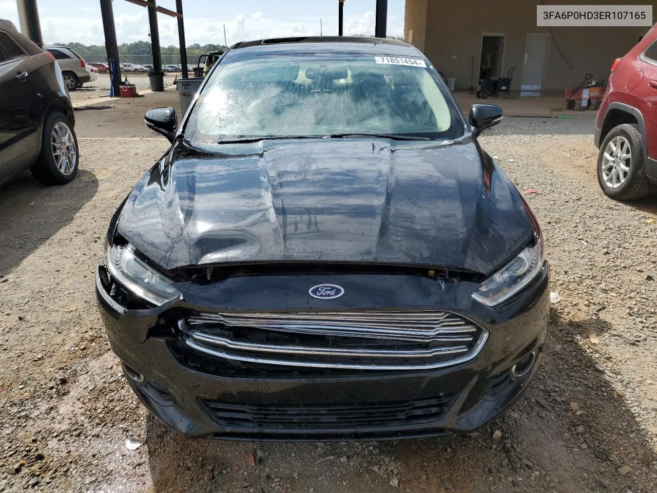 3FA6P0HD3ER107165 2014 Ford Fusion Se