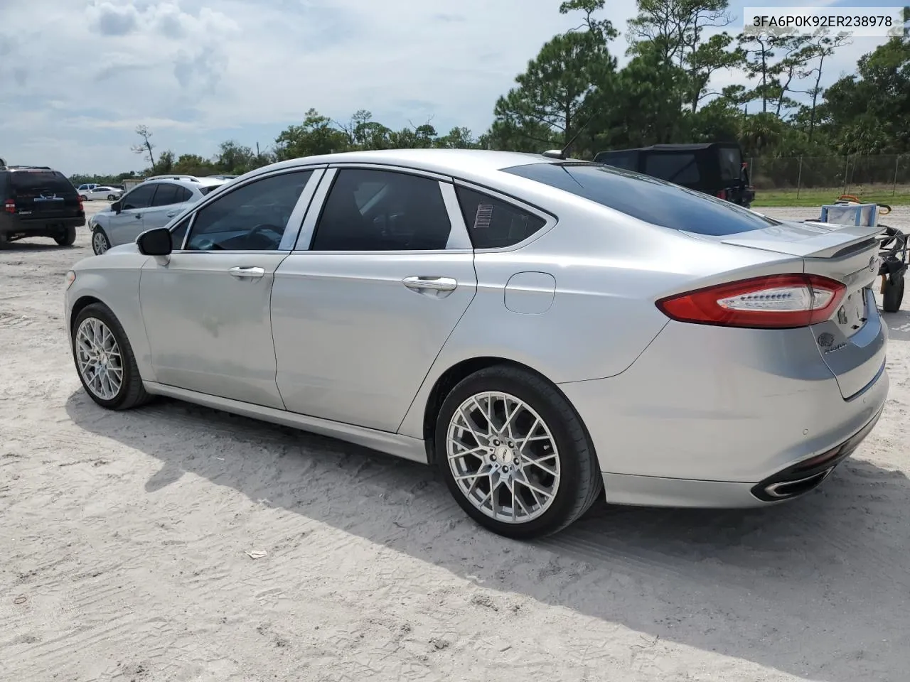 3FA6P0K92ER238978 2014 Ford Fusion Titanium