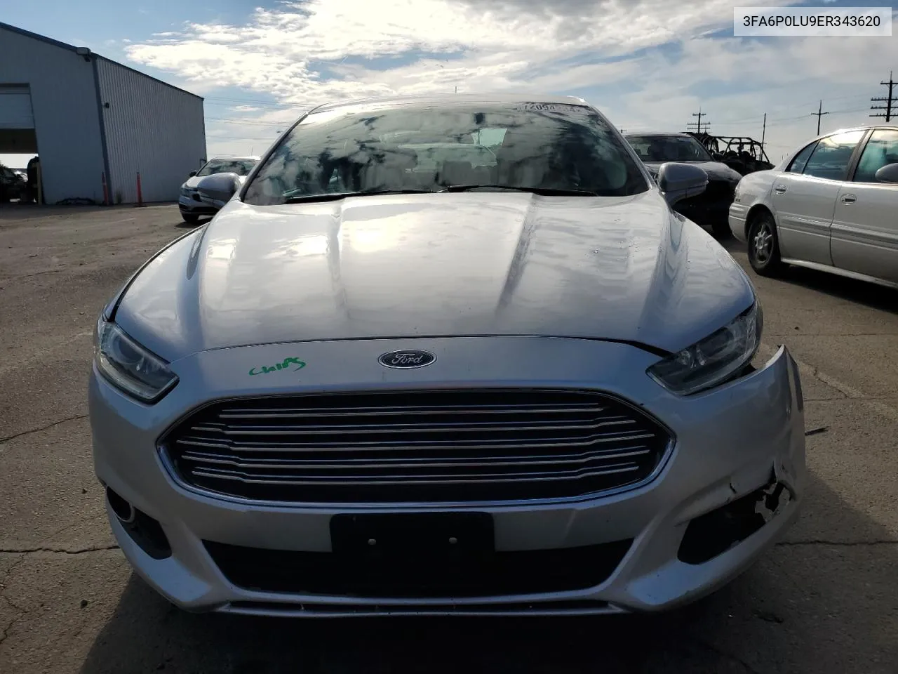 2014 Ford Fusion Se Hybrid VIN: 3FA6P0LU9ER343620 Lot: 72094234