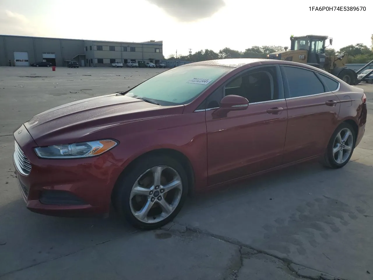 1FA6P0H74E5389670 2014 Ford Fusion Se