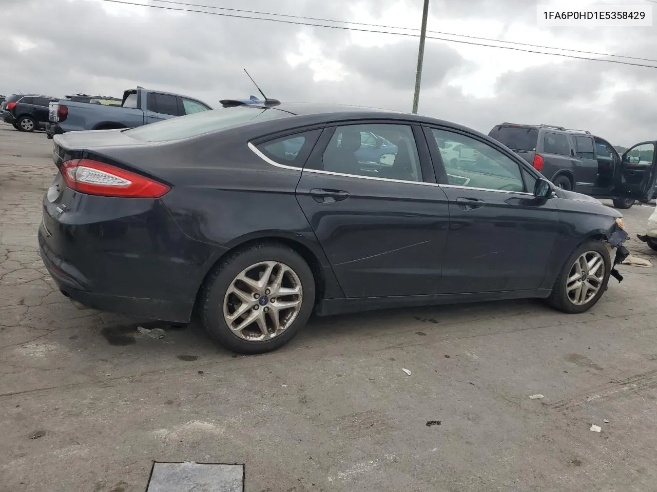 2014 Ford Fusion Se VIN: 1FA6P0HD1E5358429 Lot: 72353974