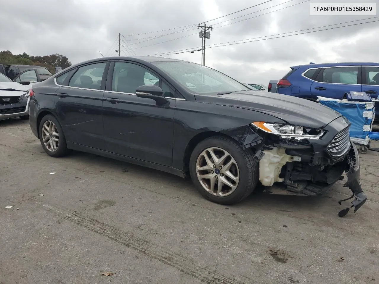 2014 Ford Fusion Se VIN: 1FA6P0HD1E5358429 Lot: 72353974