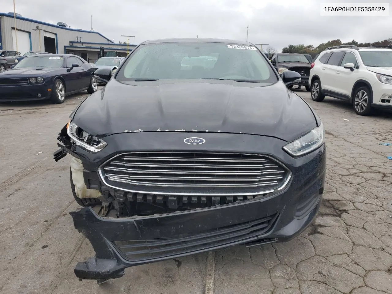 1FA6P0HD1E5358429 2014 Ford Fusion Se