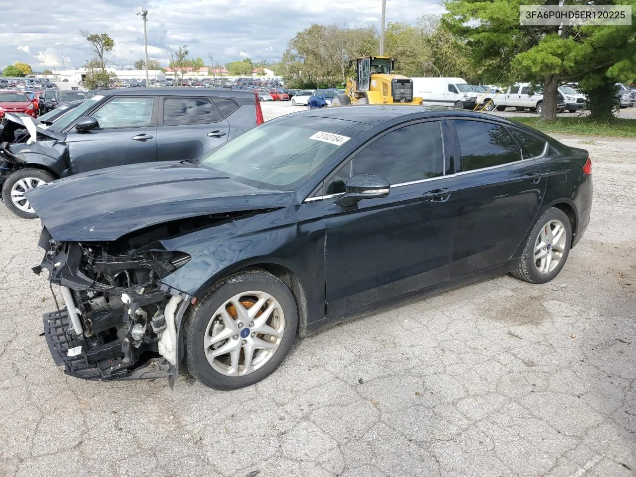 2014 Ford Fusion Se VIN: 3FA6P0HD5ER120225 Lot: 73103184