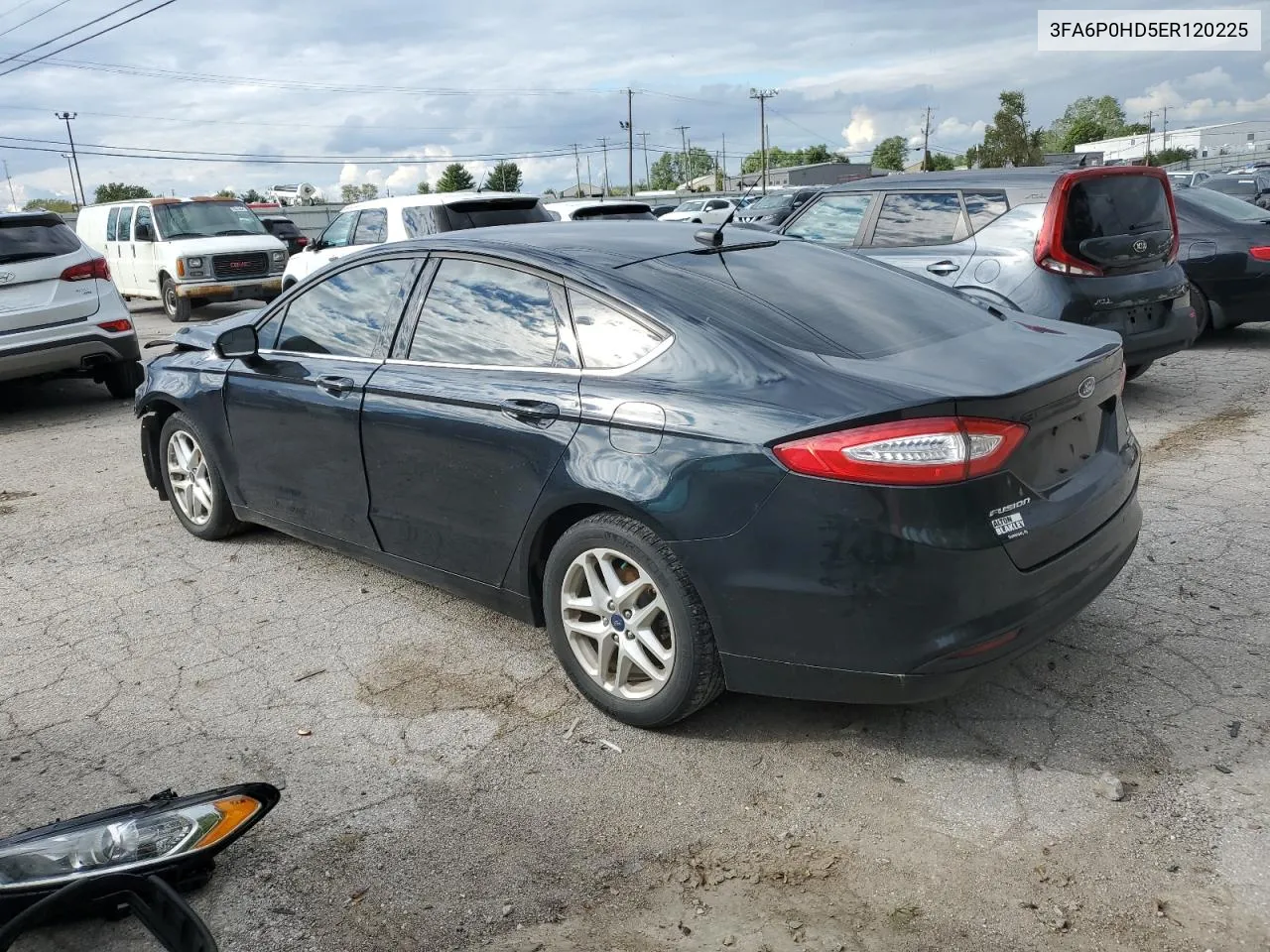 2014 Ford Fusion Se VIN: 3FA6P0HD5ER120225 Lot: 73103184