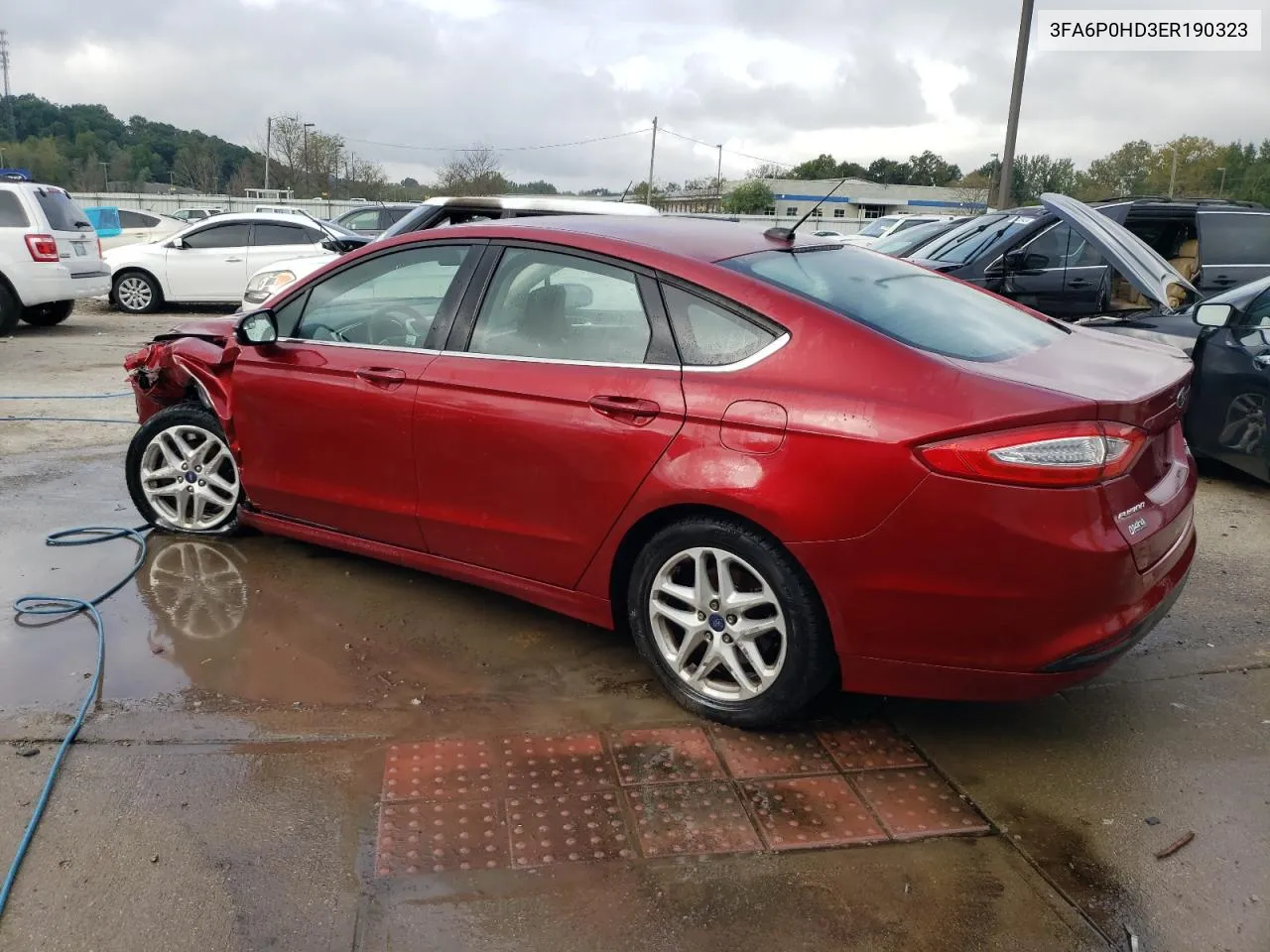 3FA6P0HD3ER190323 2014 Ford Fusion Se