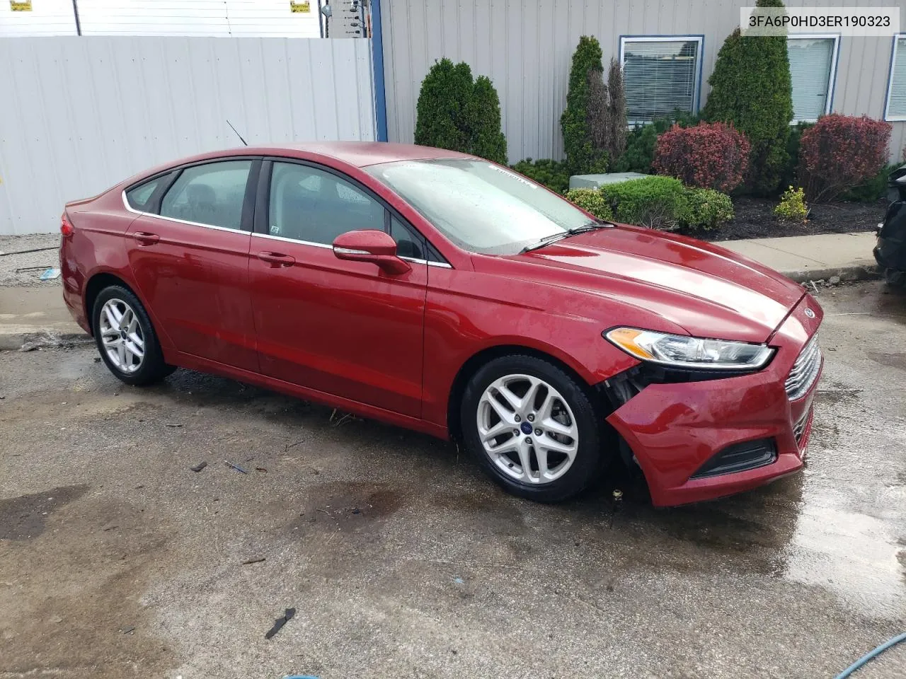 3FA6P0HD3ER190323 2014 Ford Fusion Se