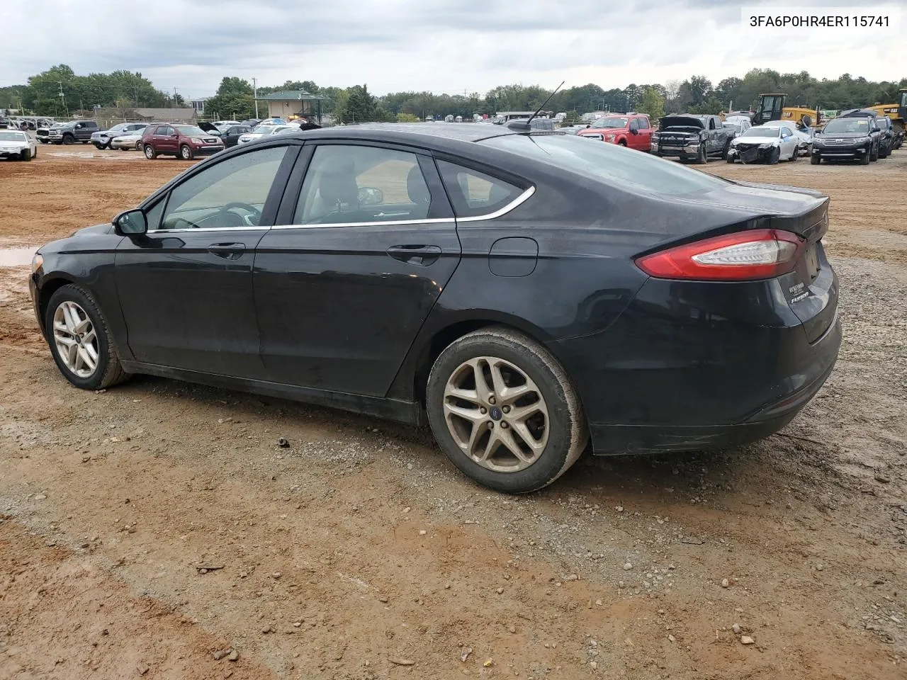 2014 Ford Fusion Se VIN: 3FA6P0HR4ER115741 Lot: 73182374