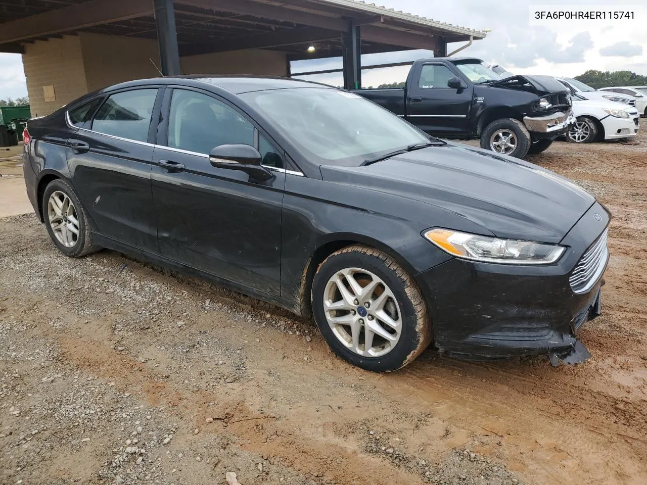 3FA6P0HR4ER115741 2014 Ford Fusion Se