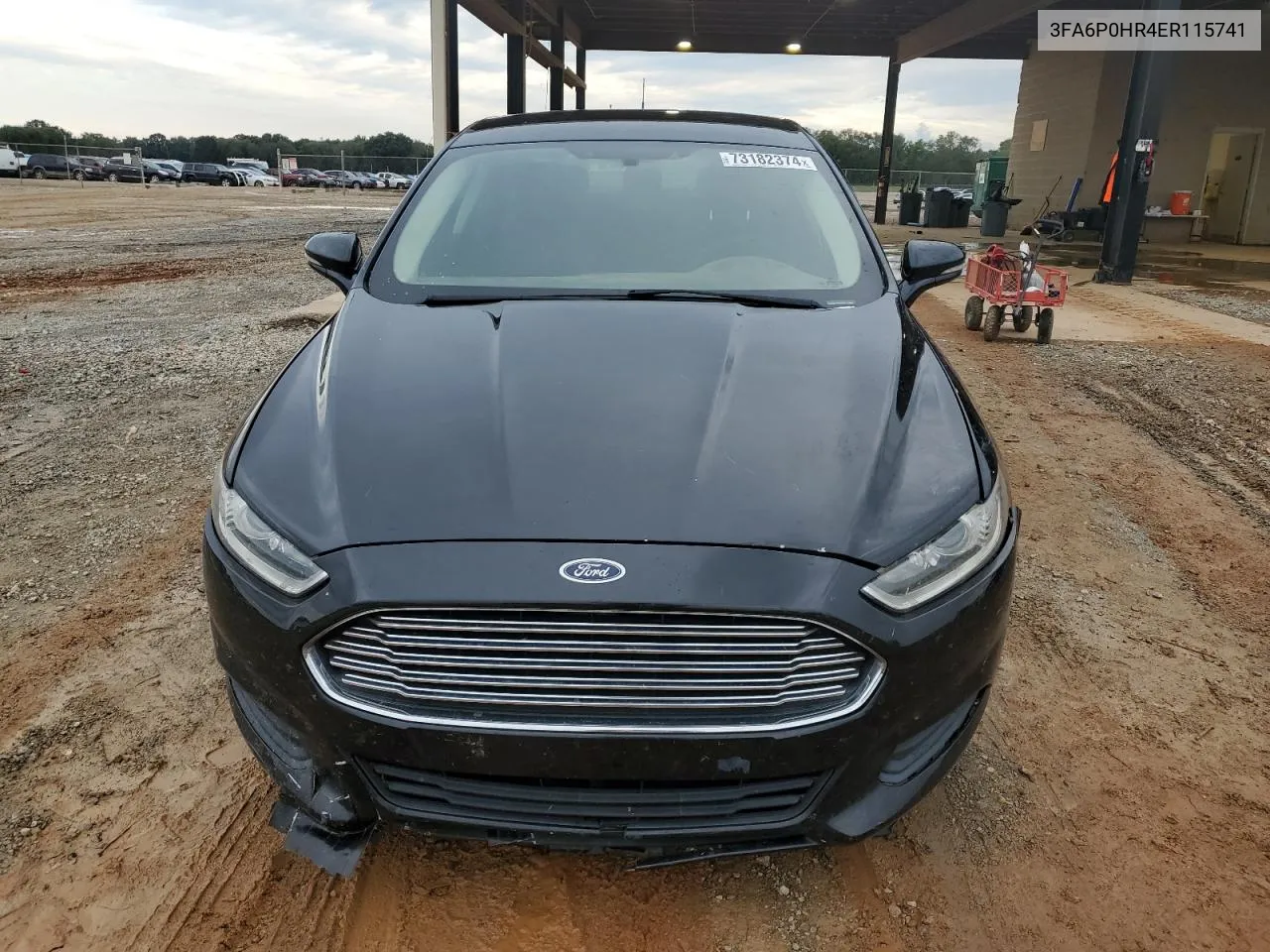 3FA6P0HR4ER115741 2014 Ford Fusion Se