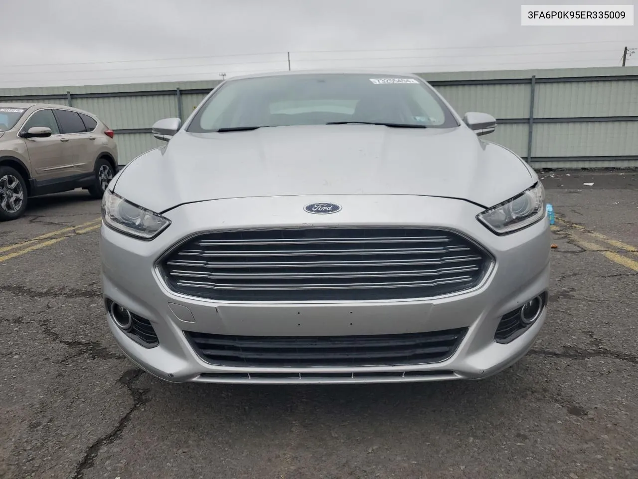 2014 Ford Fusion Titanium VIN: 3FA6P0K95ER335009 Lot: 73255494