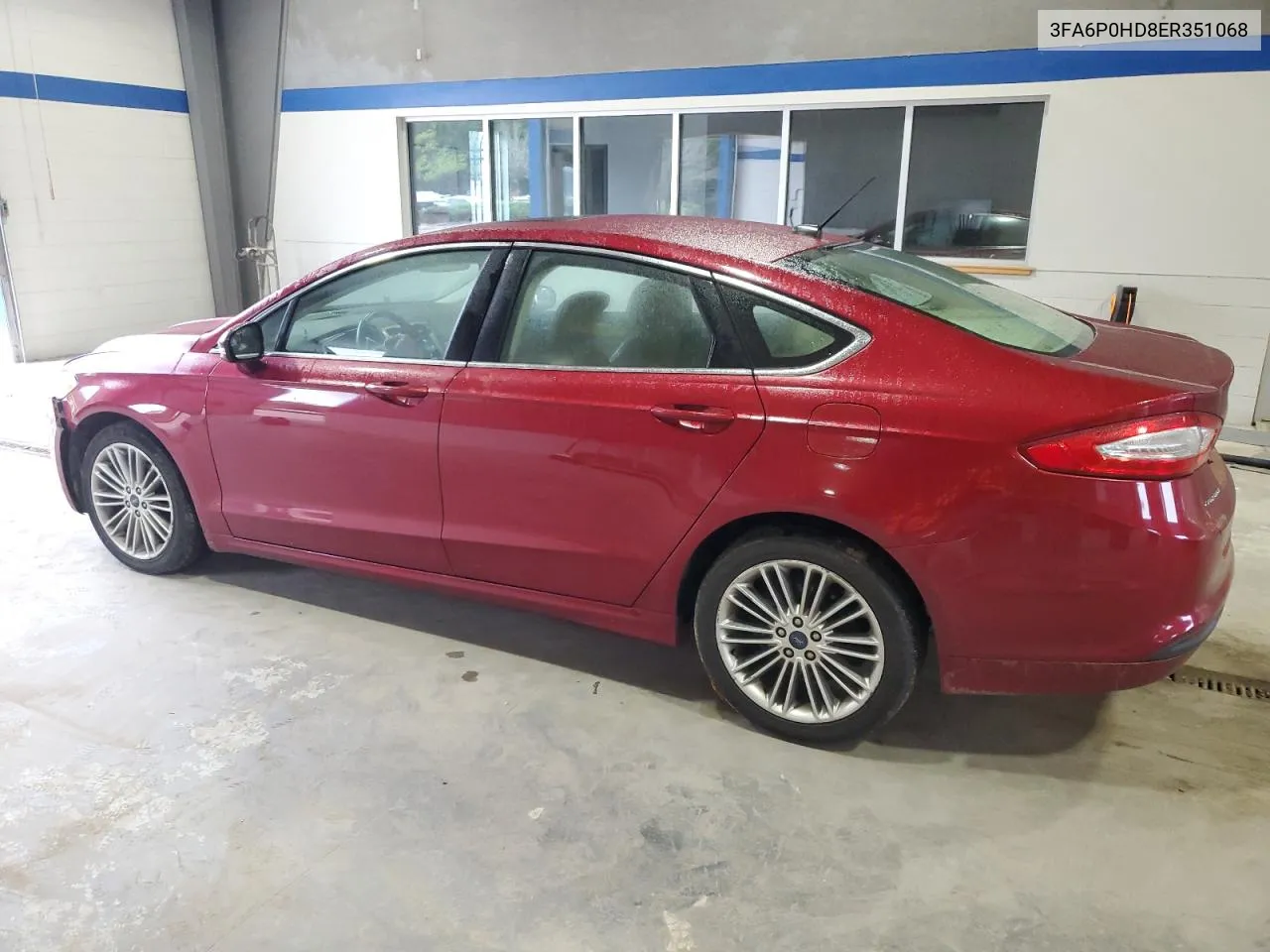 2014 Ford Fusion Se VIN: 3FA6P0HD8ER351068 Lot: 73864834