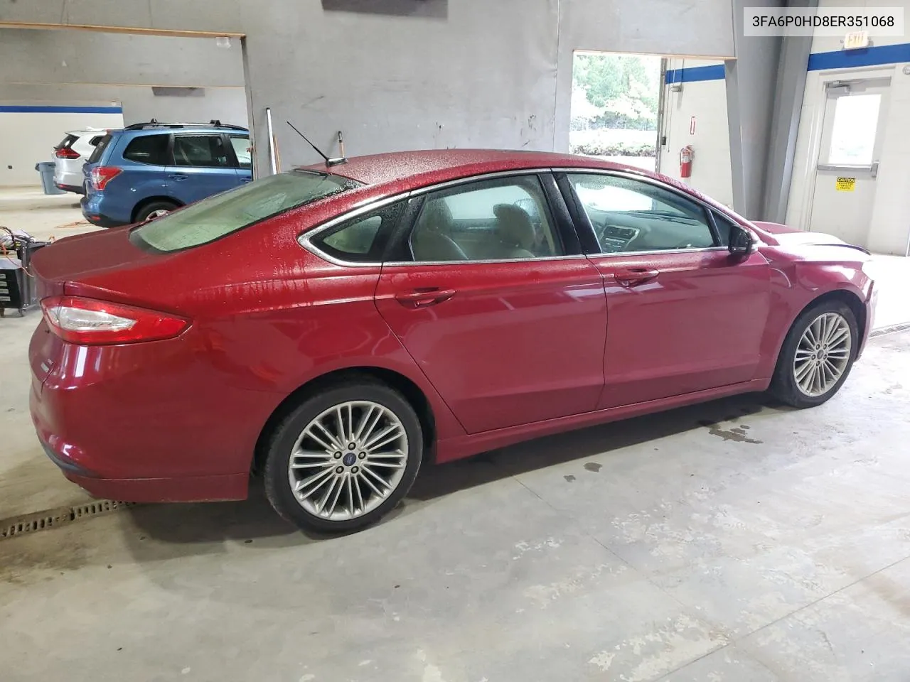 2014 Ford Fusion Se VIN: 3FA6P0HD8ER351068 Lot: 73864834