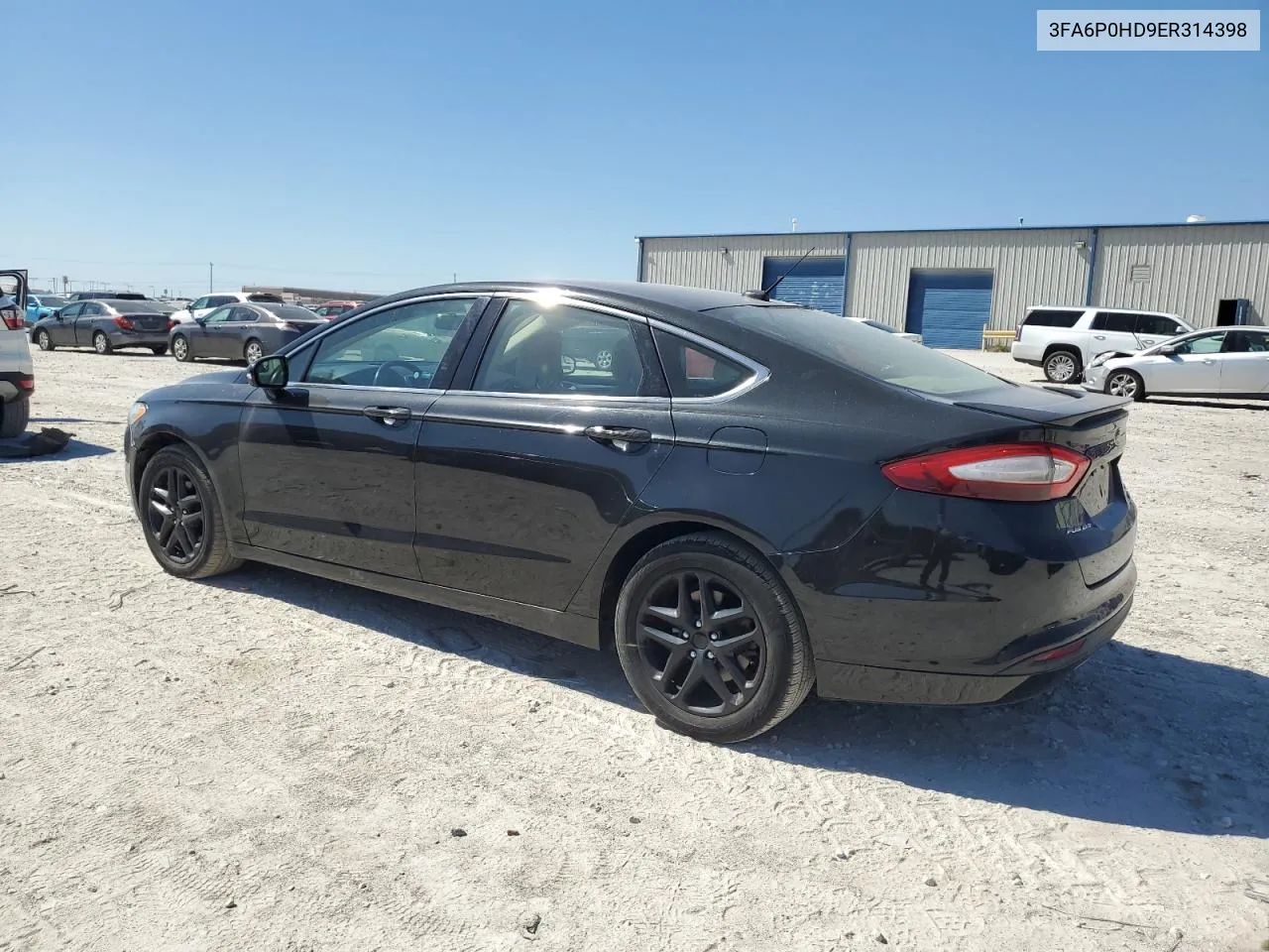 2014 Ford Fusion Se VIN: 3FA6P0HD9ER314398 Lot: 74003524