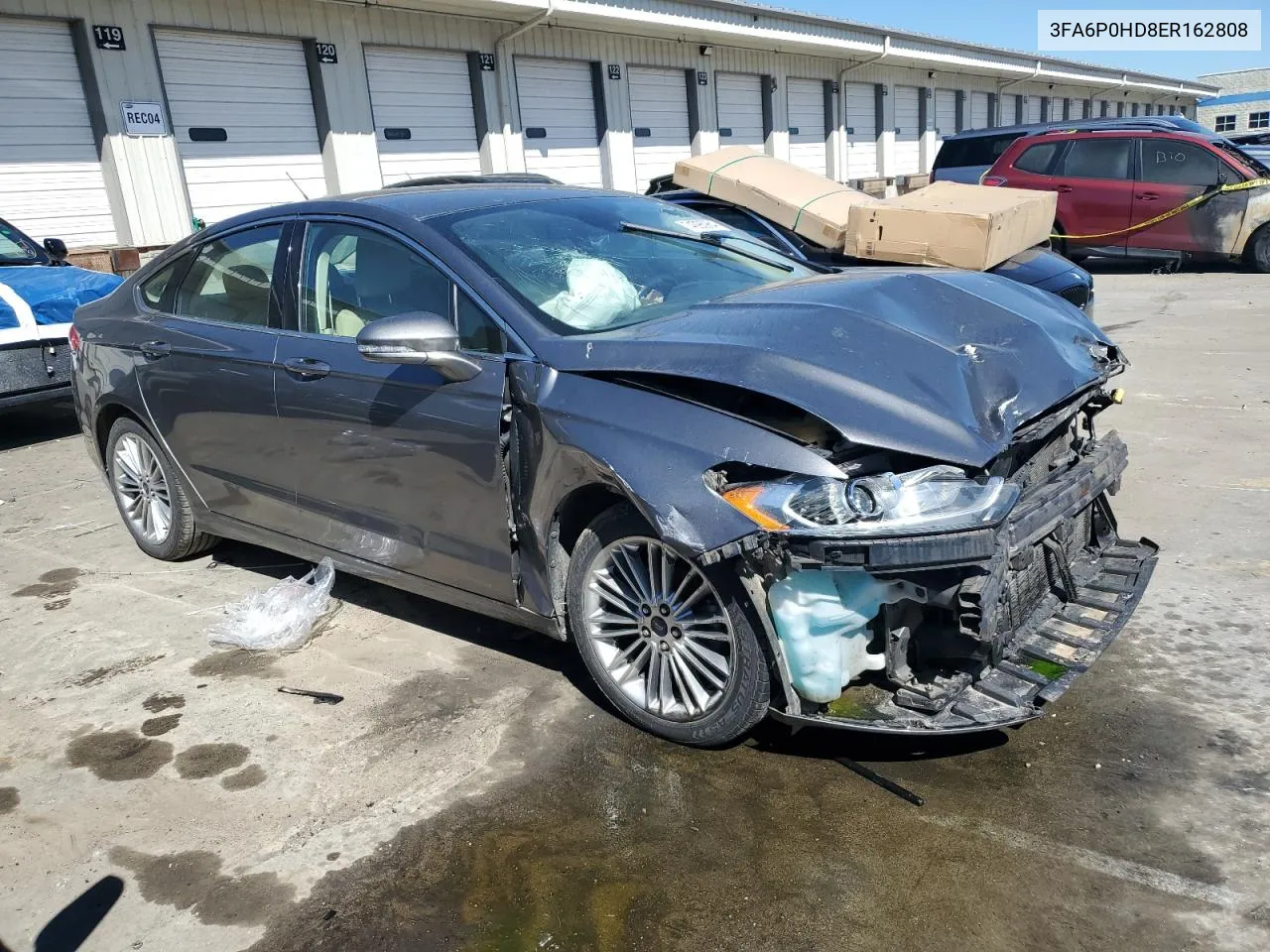 2014 Ford Fusion Se VIN: 3FA6P0HD8ER162808 Lot: 74095964